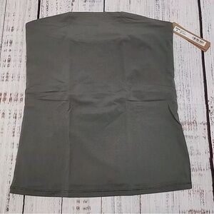 SKIMS Fits Everybody Tube Top gunmetal